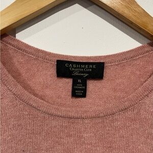 Charter Club Women's Rose Cashmere Sweater